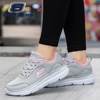 Skechers_ MAX CUSHION รองเท้าผ้าใบลําลอง สําหรับผู้ชาย และผู้หญิง