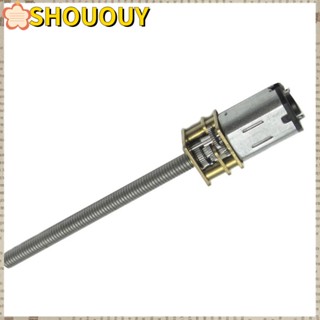 Shououy มอเตอร์ลดความเร็วต่ํา 6V 30RPM DC มอเตอร์เกียร์ มอเตอร์ DC ย้อนกลับได้