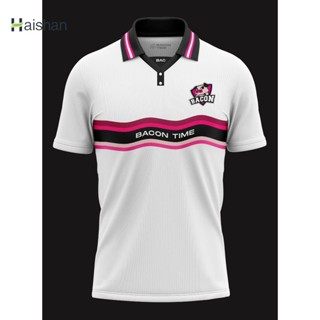 haishan Bacon Time Jersey "GG" Polo Shirt