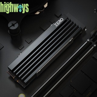 ฮีทซิงค์ระบายความร้อน M.2 SSD อลูมิเนียมอัลลอย พร้อมแผ่นระบายความร้อน M.2 SSD สําหรับ NVME M.2 2280 SSD [highways.th]