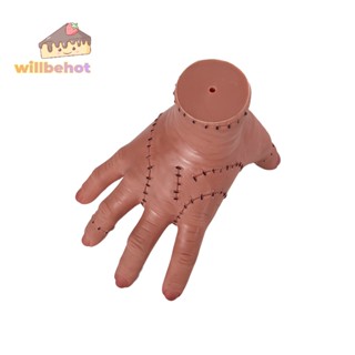 [WillbehotT] ฟิกเกอร์ยาง Lofytain Halloween Horror Wednesday Thing Hand From Addams สําหรับตกแต่งบ้าน ปาร์ตี้ฮาโลวีน