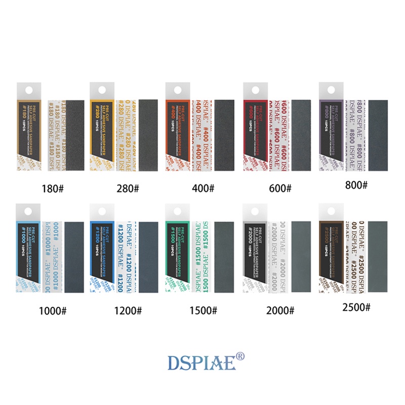 DSPIAE MSP Die-Cutting Adhesive Sandpaper