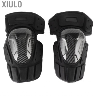 Xiulo Motorcycle Knee Pads  Guard Neutral Hard  Black for Skateboard