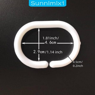 [Sunnimix1] ผ้าม่านอาบน้ําโพลีเอสเตอร์ แบบแห้งเร็ว พร้อมตะขอ 180 ซม. X 180 ซม. สําหรับตกแต่งบ้าน ฟาร์ม RV