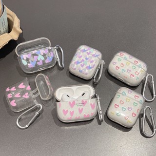 เคสหูฟังเจลนิ่ม กันกระแทก หลากสี สําหรับ AirPods 1 2 Pro 3 (2021) Pro 2 Earpods Earbuds