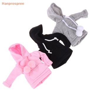 Hanprospree&gt; เสื้อกันหนาว มีฮู้ด ลายคริสต์มาส สําหรับตุ๊กตาเอลฟ์