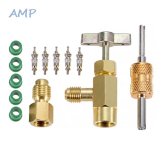 ⚡NEW 9⚡Tap Valve 1/2" ACME Female 1/4" SAE Male AC Charging Hose Accessories