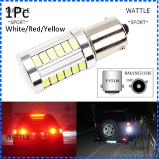 Wattle อะไหล่หลอดไฟเลี้ยว LED 33SMD 1156 BAU15S สําหรับยานพาหนะ