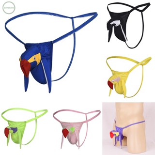 GORGEOUS~Mens Elephant Nose and Bird Head Design Jock Strap Thong Cosplay Panties