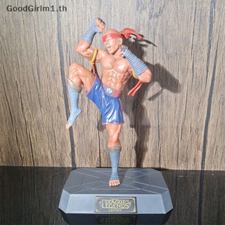 Goodgirlm1 โมเดลฟิกเกอร์ PVC รูปเกม Lee Sin The Blind Monk ขนาด 20 ซม. ของเล่นสําหรับเด็ก