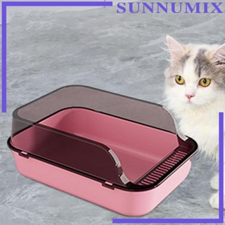 [Sunnimix] โถสุขภัณฑ์แมว ขนาดเล็ก กลาง ใหญ่ สําหรับแมว