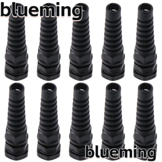 Blueming2 ตัวเชื่อมต่อสายเคเบิล ทองเหลือง พลาสติก สีดํา 10 ชิ้น