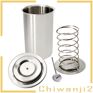 [Chiwanji2] เครื่องบดเนื้อแซนวิช แฮมเบอร์เกอร์ แบบสเตนเลสในตัว