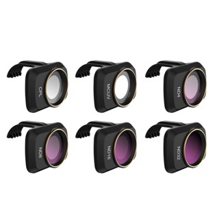 6pcs/set Camera Lens Filter Set Professional Lightweight Protective Anti Scratch Easy Install MCUV CPL ND For MAVIC Mini