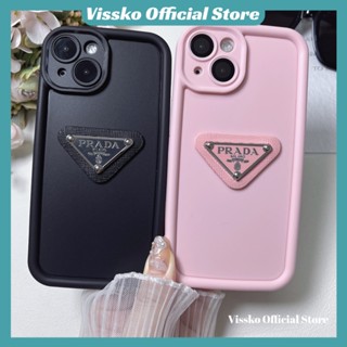 เคสโทรศัพท์มือถือ ป้องกันตก ป้องกัน อัพเกรด ลาย Prada สําหรับ iPhone 15 14 13 12 11 Pro Max XS Max