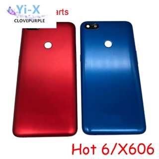 ฝาครอบแบตเตอรี่ด้านหลัง สําหรับ Infinix Hot 6 X606