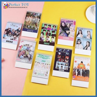 ปฏิทินตั้งโต๊ะ PST 2022 Enhypen BTS Blackpink NCT Straykids Twice