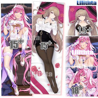 Dakimakura ปลอกหมอน ลายการ์ตูนอนิเมะ Honkai Impact 3rd Elysia and Rita Houkai series