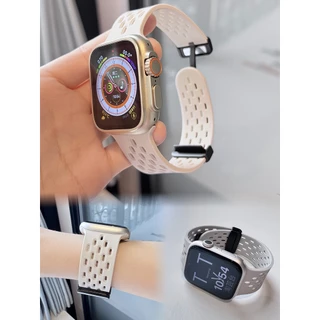 Magnetic Breathable สายรัดซิลิโคนสําหรับ Xiaomi Redmi Watch 5 Active SmartWatch สายคล้องคอสายรัดข้อมือสําหรับ Redmi Watch5 Lite Active สร้อยข้อมือ