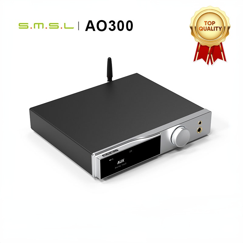 Smsl AO300 เครื่องขยายเสียง และแอมป์หูฟัง และตัวถอดรหัส MA5332MS MQA-CD Audio DAC CS43131 XMOS XU-31