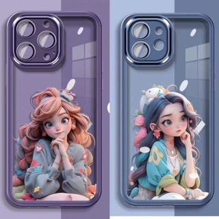 Vivo V27 5G เคส Vivo V29 V27 Pro V23 5G เคสกันกระแทก TPU แข็ง ป้องกันด้านหลัง เคสโทรศัพท์