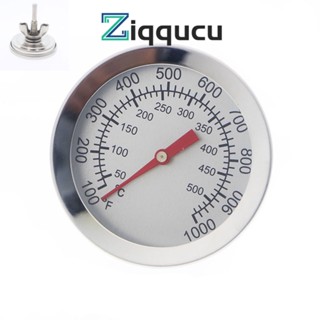 Ziqqucu เครื่องวัดอุณหภูมิ สเตนเลส สําหรับย่างบาร์บีคิว