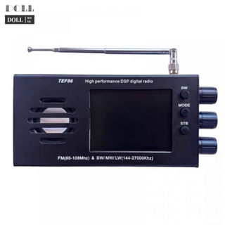 ⭐NEW ⭐TEF86 DSP Digital Radio 65-108MHz FM/ 144 -27000KHz SW/MW/LW 3.2-inch LCD