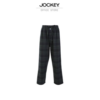 JOCKEY UNDERWEAR กางเกงขายาว รุ่น SLEEPWEAR KU JKK224P PANTS สีเขียว