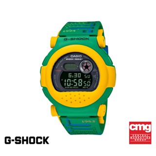 CASIO นาฬิกาข้อมือผู้ชาย G-SHOCK YOUTH รุ่น G-B001RG-3DR วัสดุเรซิ่น สีเขียว