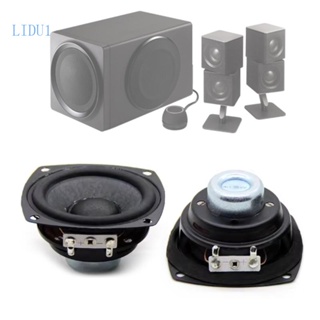 Lidu1 ลําโพงนีโอไดเมีย บางพิเศษ 2 5 นิ้ว 4 โอห์ม 25W 66 มม. สําหรับโฮมเธียเตอร์ DIY 2 ชิ้น