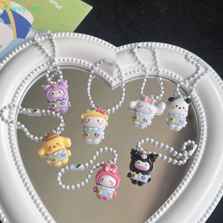 &lt;Yiwuyuan&gt; พวงกุญแจ จี้ห้อยโทรศัพท์มือถือ ลายการ์ตูน Mymelody Pachacco Cinnamoroll สําหรับห้อยกระเป๋า