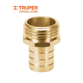 TRUPER 12287 ข้อต่อทองเหลืองตัวผู้ 3/4 นิ้ว (CM-3/4B)