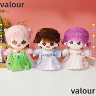 Valour ชุดเสื้อผ้าตุ๊กตา คุณภาพสูง 20 ซม. DIY สําหรับเด็กผู้ชาย เด็กผู้หญิง