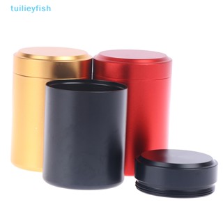 【tuilieyfish】กระปุกอลูมิเนียม ป้องกันอากาศ สําหรับใส่ชาสมุนไพร 1 ชิ้น【IH】