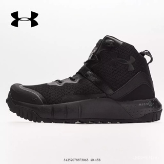 Ua HOVR Under Armour Micro Valsetz Mid Tactical รองเท้าบูท ผ้าตาข่าย ระบายอากาศ กันลื่น ทนต่อการสึกหรอ เหมาะกับการเดินป่า เล่นกีฬา เทนนิส สําหรับผู้ชาย IFY1