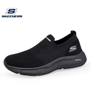 Skechers_ GOWALK ArchFit รองเท้ากีฬาลําลอง ผ้าตาข่าย ระบายอากาศ สวมใส่สบาย คุณภาพสูง แฟชั่นฤดูร้อน สําหรับผู้ชาย และผู้หญิง