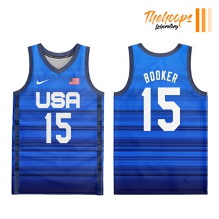 Thl USA BASKETBALL JESEY OLYMPIC เสื้อเจอร์ซีย์ (ด้านบน) 2021