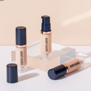 Beauty Glazed 6ml Soft Matte Liquid Foundation กันน้ำ Moisturizing Full Coverage แต่งหน้าคอนซีลเลอร์ Palette เครื่องสำอางรองพื้นแต่งหน้า face base คอนซีลเลอร์แต่งหน้า puueqg