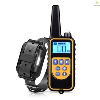 Shopee Dog Training Collar Shock Collar Trainer 800m Range Waterproof Rechargeable Vibration Fast Training for Dogs