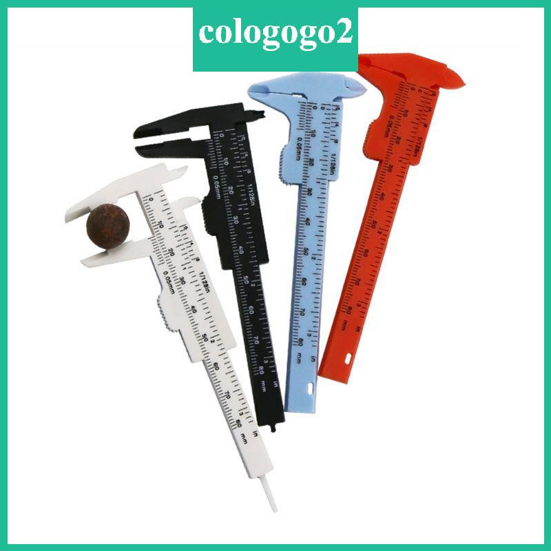 Colo เวอร์เนียคาลิปเปอร์ สเตนเลส สเกลคู่ 0-80 มม.