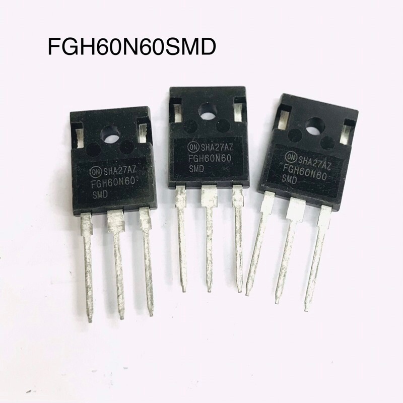 Mosfet IGBT FGH60N60SMD TO247 เฟส IGBT 60A-600V