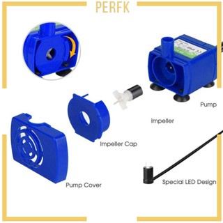 [Perfk] เครื่องปั๊มน้ําไฟฟ้า 5V สําหรับให้อาหารสัตว์เลี้ยง สุนัข แมว