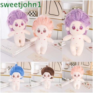 Sweetjohn ตุ๊กตาฟิกเกอร์ ผ้าฝ้าย PP 20 ซม. สําหรับเด็กผู้ชาย และเด็กผู้หญิง