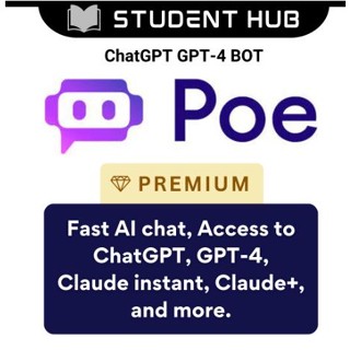 POE CHATGPT4⚡️𝗖𝗵𝗮𝘁𝗚𝗣𝗧 𝗣𝗹𝘂𝘀 𝗔𝗟𝗧𝗘𝗥𝗡𝗔𝗧𝗜𝗩𝗘⚡️𝗖𝗹𝗮𝘂𝗱𝗲 ⚡️𝗦𝗮𝗴𝗲⚡️Homework Assistant | ChatGPT Plus