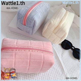 Wttle กระเป๋าถือ กระเป๋าดินสอ ปากกา มัลติฟังก์ชั่น น่ารัก สไตล์เกาหลี