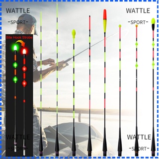 Wattle ทุ่นลอยน้ําอิเล็กทรอนิกส์ เรืองแสงในที่มืด อุปกรณ์เสริม สําหรับตกปลา