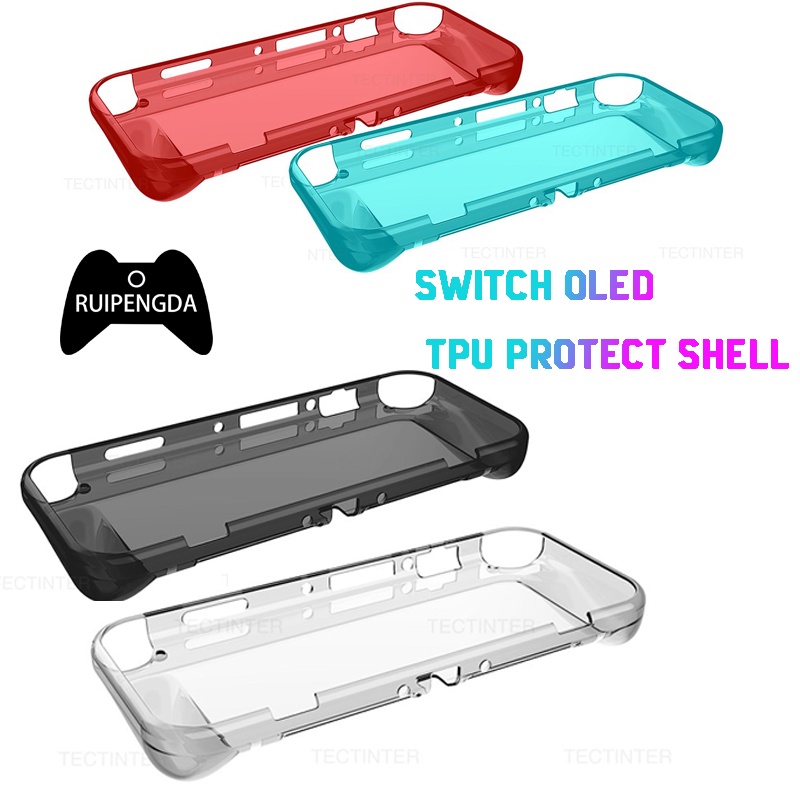 เคสใส TPU ป้องกันรอยขีดข่วน อุปกรณ์เสริม สําหรับ Nintendo Switch OLED Console