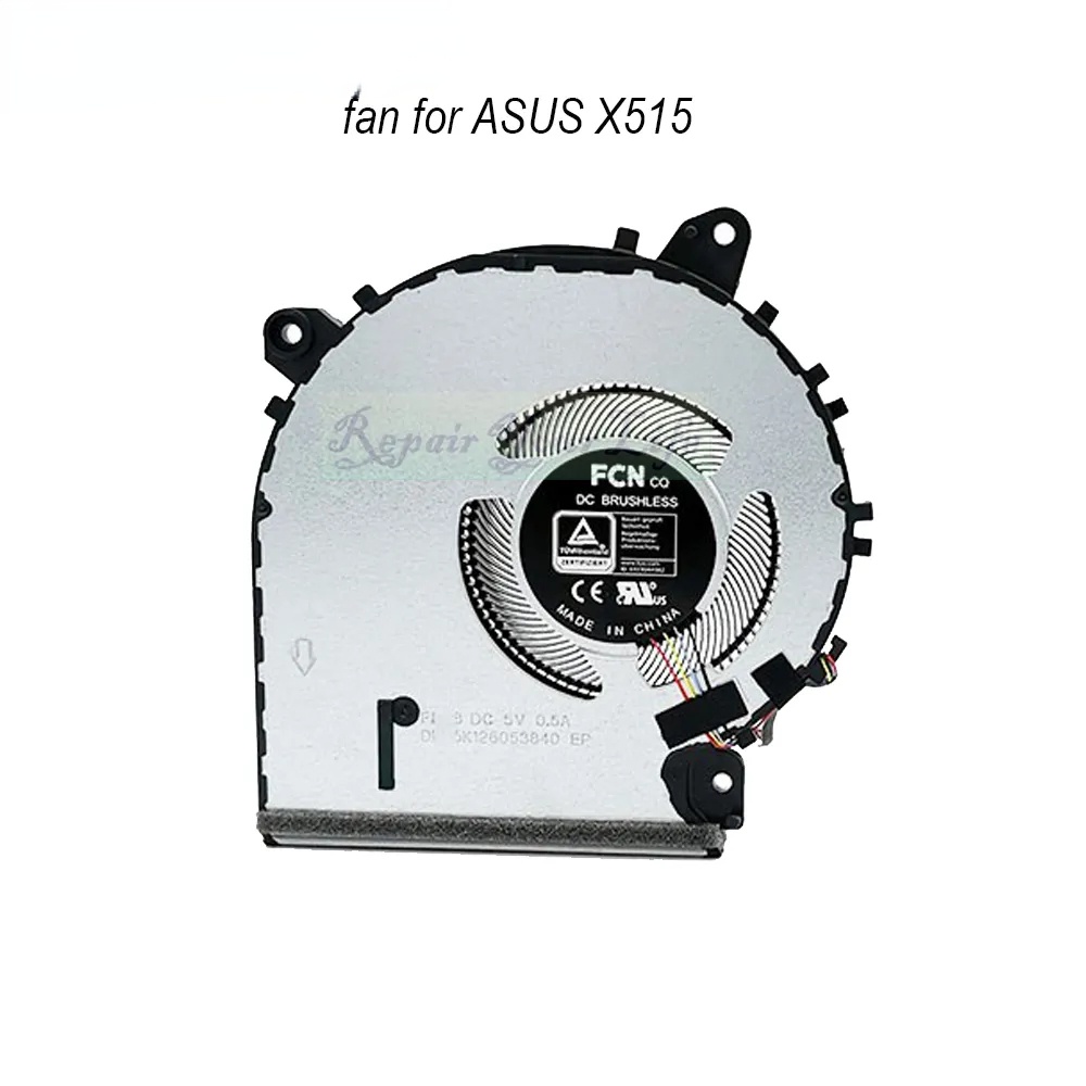 พัดลมระบายความร้อน CPU แล็ปท็อปสําหรับ ASUS VivoBook X415 X415EA-EB950 X415ep x415ja CPU Cooler หม้อ