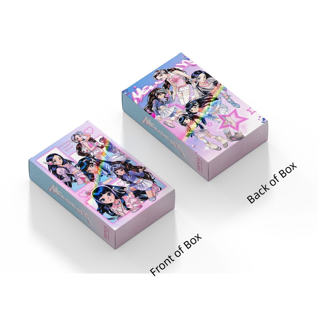 การ์ดโลโม่ โฮโลแกรมเลเซอร์ NJ ครบรอบ 1 ปี 50-55 ชิ้น ต่อกล่อง พร้อมส่ง SX