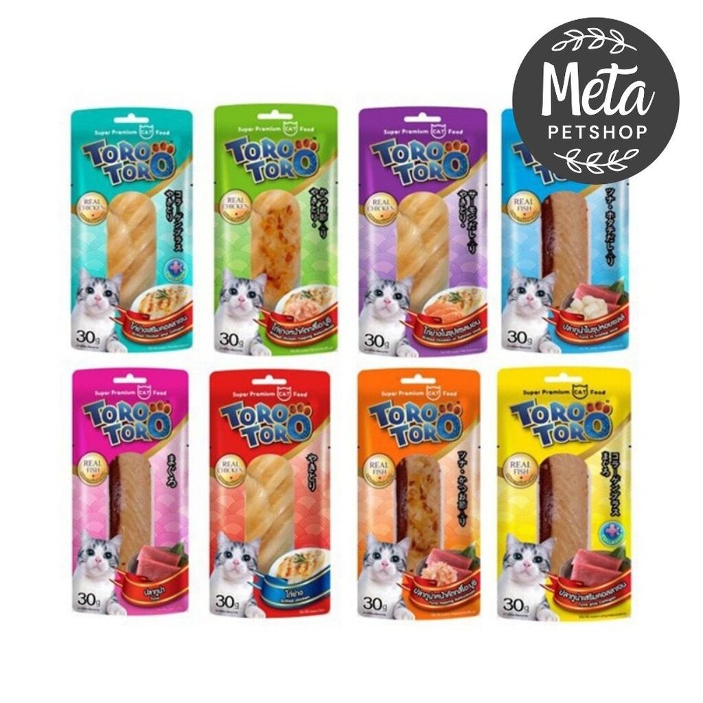 Toro Toro ขนมแมว ขนาด 20-30g